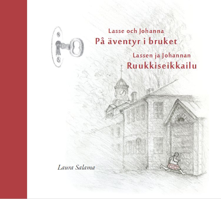 Omslaget för boken "På äventyr i bruket / Ruukkiseikkailu" 